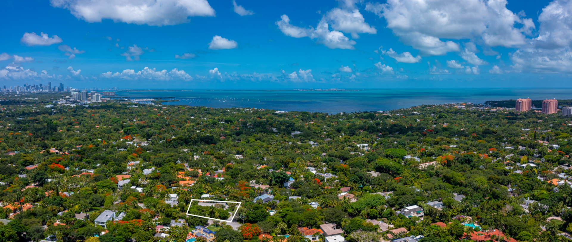 Aerial Photo of Coconut Grove